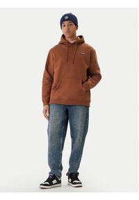 DC Shoes Bluza Patch It EDYFT03549 Brązowy Regular Fit. Kolor: brązowy. Materiał: syntetyk #7