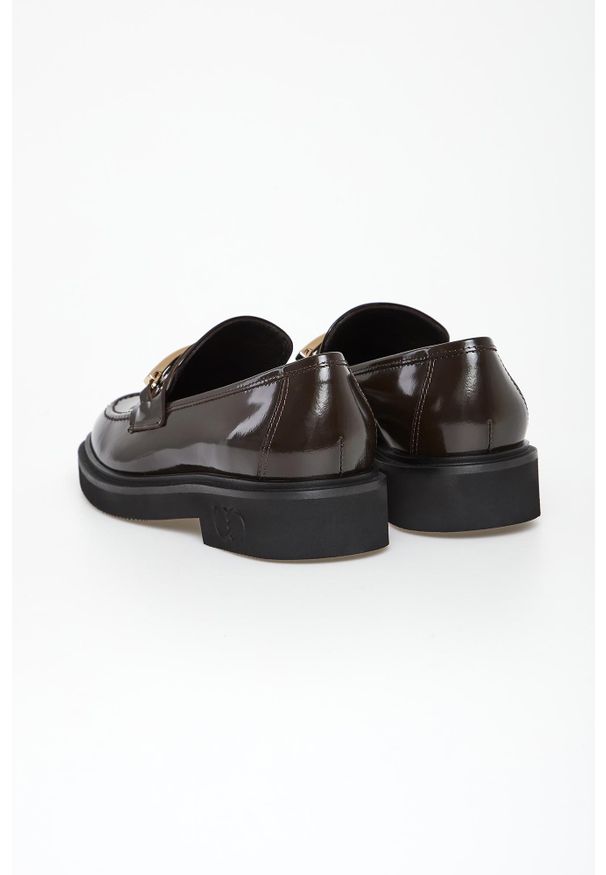 Loafersy damskie skórzane CESARE CASADEI. Materiał: skóra