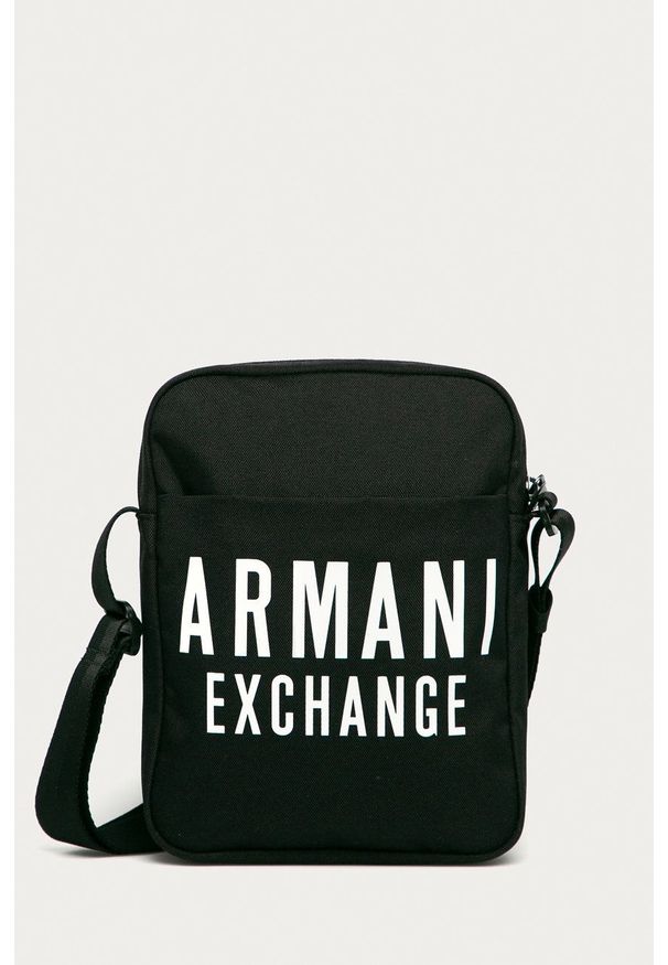 Armani Exchange - Saszetka 952337.9A124. Kolor: czarny