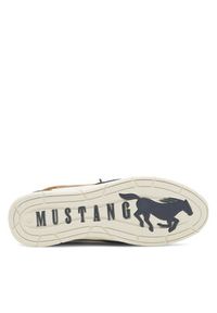 Mustang Półbuty 4138-312 Granatowy. Kolor: niebieski. Materiał: materiał