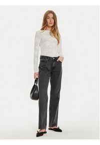 Gina Tricot Jeansy 21489 Czarny Straight Fit. Kolor: czarny #4