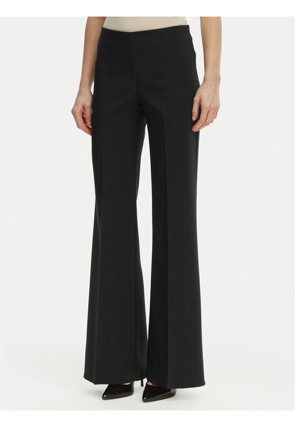 Rinascimento Spodnie palazzo CFC0127878003 Czarny Wide Leg. Kolor: czarny. Materiał: syntetyk