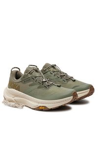 HOKA - Hoka Sneakersy Transport GTX GORE-TEX 1133957 Zielony. Kolor: zielony. Materiał: materiał. Technologia: Gore-Tex