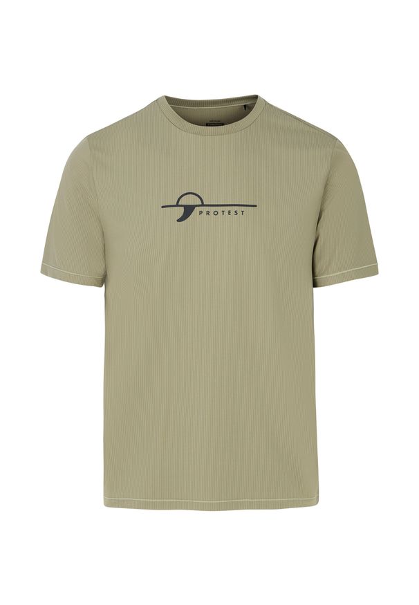 Protest - T-Shirt do surfingu męski PROTEST PRTCore. Kolor: zielony