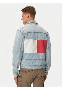 Tommy Jeans Kurtka jeansowa Ryan Jacket Rwb Cj6013 DM0DM23657 Niebieski jasny Regular Fit. Kolor: niebieski. Materiał: jeans #3