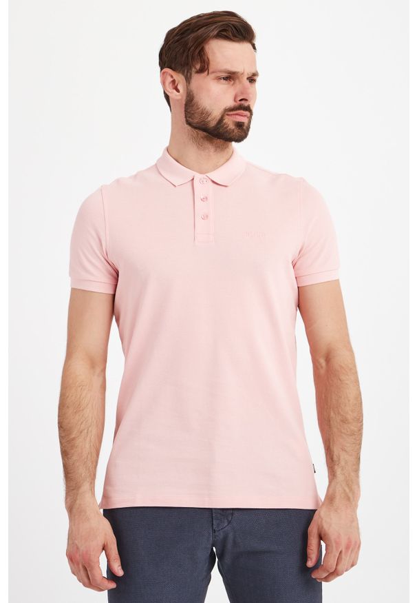 Koszulka polo JOOP! Jeans polo, z nadrukiem, sportowa