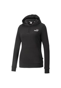 Puma - Bluza Z Haftem ESS+ Dla Kobiet. Kolor: czarny. Wzór: haft