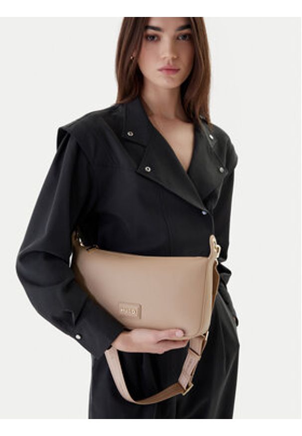 Hugo - HUGO Torebka 50557850 Brązowy. Kolor: brązowy. Materiał: skórzane