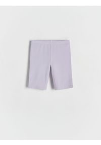 Reserved - Bawełniane kolarki - lawendowy. Kolor: fioletowy. Materiał: bawełna #1