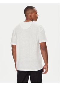 Baldessarini T-Shirt B4 20084.5283 Biały Regular Fit. Kolor: biały. Materiał: len, bawełna #5