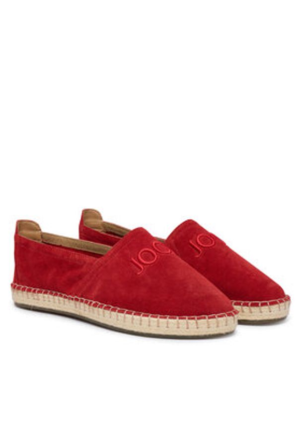 JOOP! Espadryle Velluto 4140008072 Biały. Kolor: biały. Materiał: skóra, zamsz