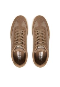 skechers - Skechers Sneakersy Placer 210824/TPE Beżowy. Kolor: beżowy. Materiał: skóra, zamsz #2