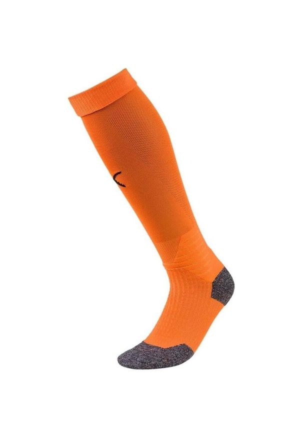Puma - Skarpety Piłkarskie Unisex Dla Dorosłych Liga Core. Kolor: pomarańczowy, żółty, wielokolorowy. Sport: piłka nożna