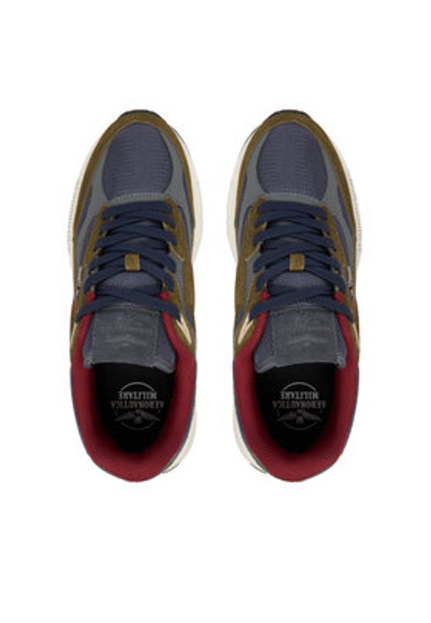 Aeronautica Militare Sneakersy 252SC0318UCT04248 Zielony. Kolor: zielony. Materiał: materiał