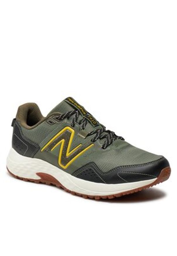 New Balance Buty do biegania MT410CG8 Zielony. Kolor: zielony. Materiał: materiał