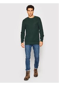 Jack&Jones PREMIUM Sweter Well 12193093 Zielony Regular Fit. Kolor: zielony. Materiał: bawełna #5