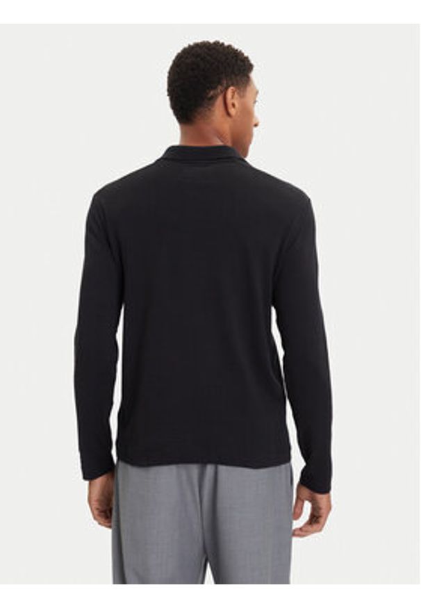 Marc O'Polo Polo M29 2144 52078 Czarny Regular Fit. Typ kołnierza: polo. Kolor: czarny. Materiał: bawełna