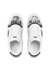 DKNY Sneakersy Odlin K4271369 Biały. Kolor: biały. Materiał: skóra #4