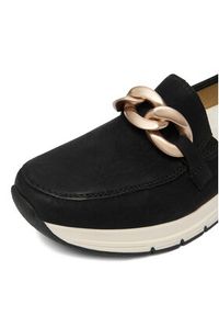 Rieker Półbuty 58944-00 Czarny. Kolor: czarny. Materiał: materiał #5
