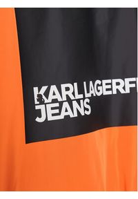 Karl Lagerfeld Jeans Kurtka bomber 231D1501 Pomarańczowy Regular Fit. Kolor: pomarańczowy. Materiał: syntetyk #5