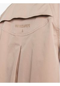 Patrizia Pepe Kurtka bomber 8O0061/A203-B752 Beżowy Relaxed Fit. Kolor: beżowy. Materiał: syntetyk #6