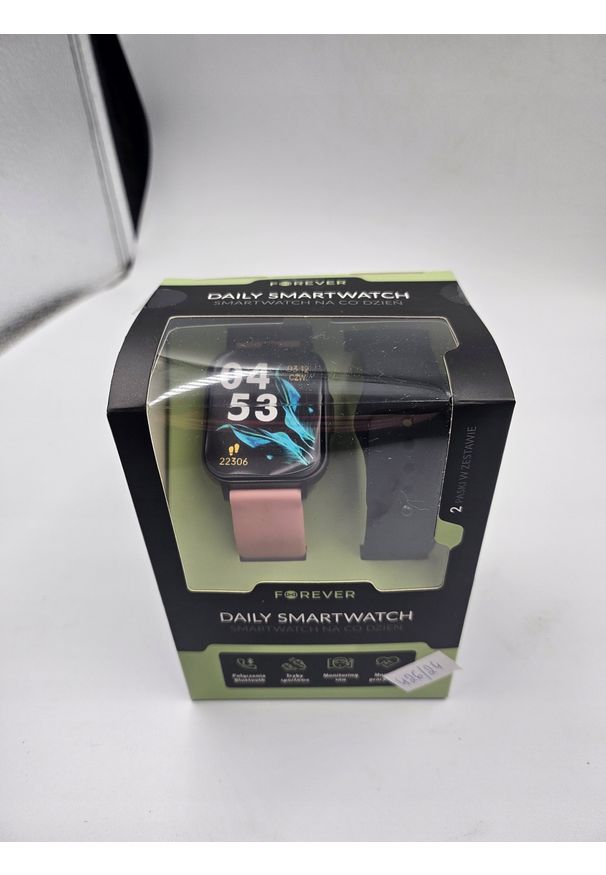 Smartwatch GepardWatches Smartwatch Forever SW-115 lite kwadratowy SPACE GRAY/PINK. Rodzaj zegarka: smartwatch