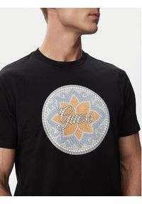 Guess T-Shirt M6GI48 K3583 Czarny Regular Fit. Kolor: czarny. Materiał: bawełna #3