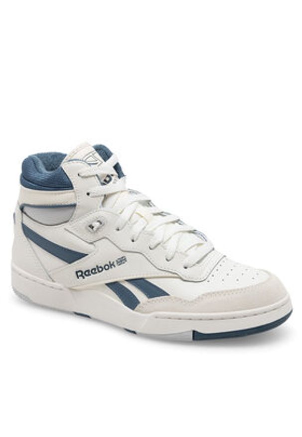 Reebok Sneakersy BB 4000 II Mid 100032749 W Biały. Kolor: biały. Materiał: skóra