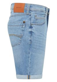 Mustang - MĘSKIE SZORTY MUSTANG Washington Shorts Denim Blue 1015149 5000 212. Materiał: denim