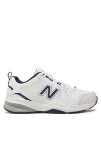 Buty na siłownię New Balance. Kolor: biały. Sport: fitness