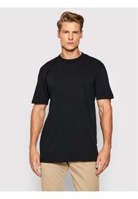 Selected Homme T-Shirt Colman 16077385 Czarny Regular Fit. Kolor: czarny. Materiał: bawełna