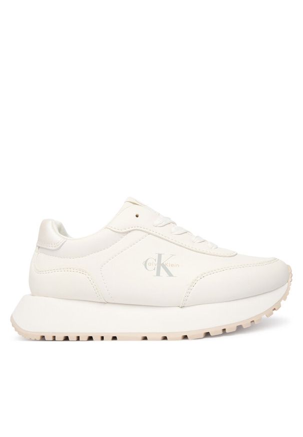 Sneakersy Calvin Klein. Kolor: biały