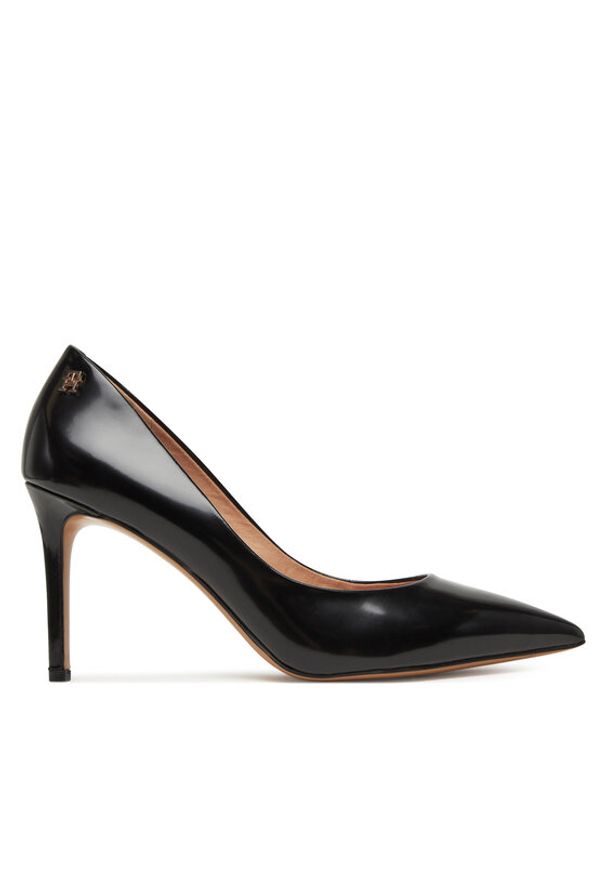 TOMMY HILFIGER - Tommy Hilfiger Szpilki Closed Pump FW0FW08969 Czarny. Kolor: czarny. Materiał: skóra. Obcas: na szpilce