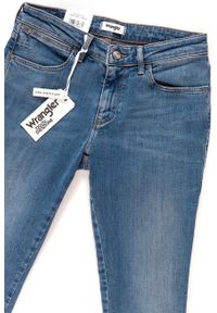 Wrangler - WRANGLER SKINNY JOLLY GREENS W28KUF28I. Wzór: aplikacja #10