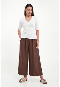 Weekend Max Mara - T-shirt damski lniany Opzione WEEKEND MAX MARA. Materiał: len #2