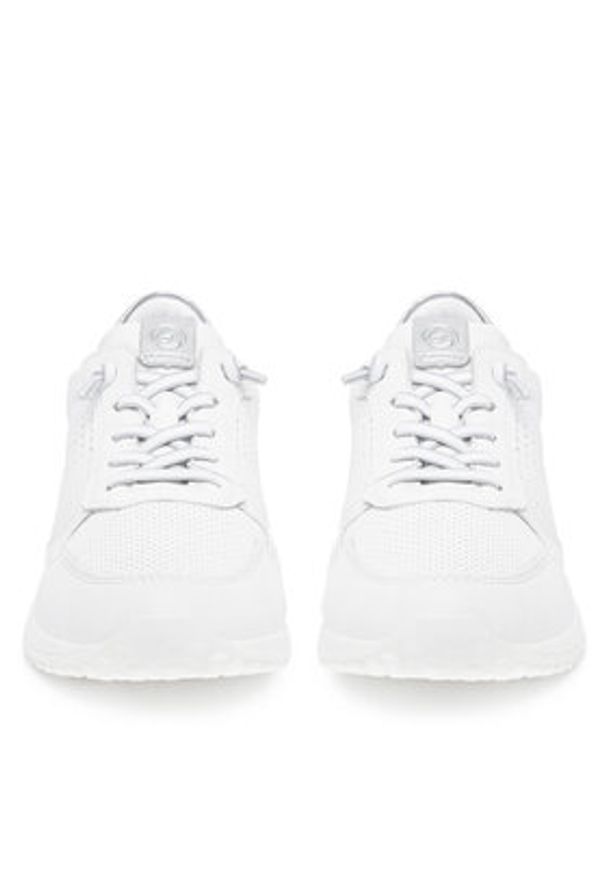 Remonte Sneakersy D3100-80 Biały. Kolor: biały. Materiał: skóra, syntetyk