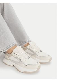 MEXX Sneakersy EO-MI001011661W Beżowy. Kolor: beżowy. Materiał: materiał #1
