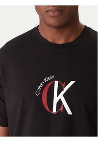 Calvin Klein Jeans T-Shirt 2Tone Graphic LV14RE829G Czarny Regular Fit. Kolor: czarny. Materiał: bawełna #2