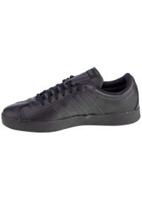 Adidas - Buty adidas Vl Court 2.0 M FW3774 czarne. Okazja: na co dzień. Zapięcie: sznurówki. Kolor: czarny. Materiał: syntetyk, materiał. Szerokość cholewki: normalna #3