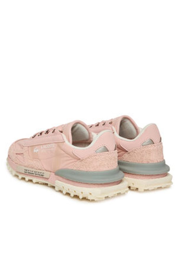 Lacoste Sneakersy Elite 7-50SFA0074 Różowy. Kolor: różowy. Materiał: materiał