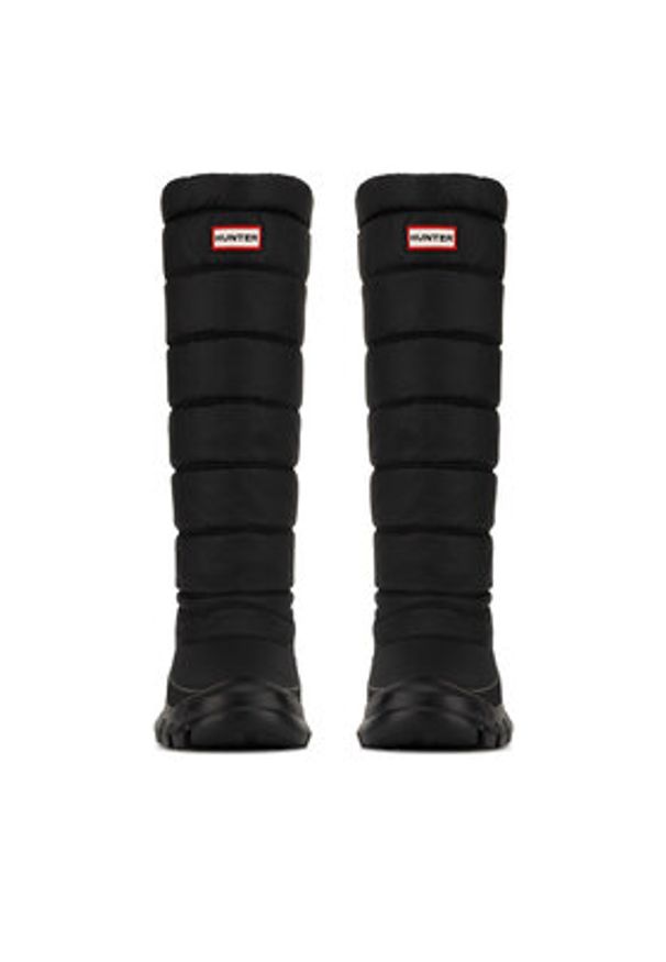 Hunter Śniegowce WFT2108WWU Czarny. Kolor: czarny. Materiał: materiał