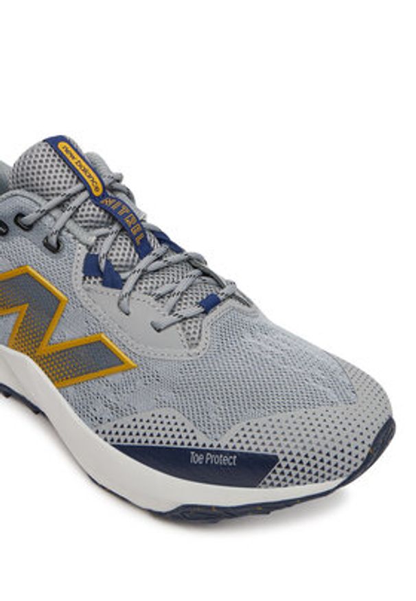New Balance Buty do biegania Nitrel MTNTRCG6 Szary. Kolor: szary. Materiał: materiał