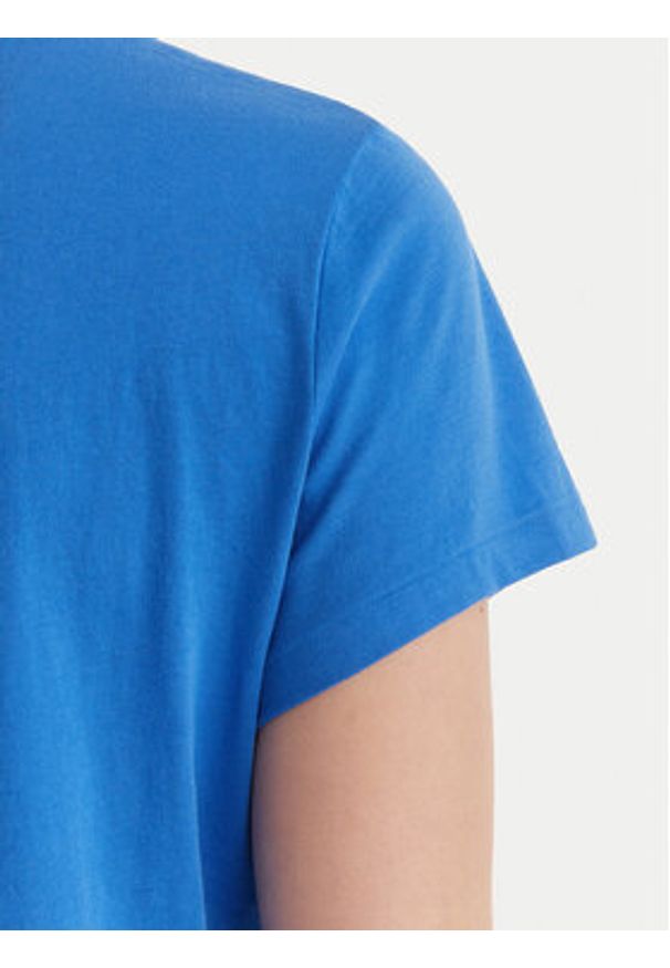 Polo Ralph Lauren T-Shirt 211B14605004 Niebieski Classic Fit. Typ kołnierza: polo. Kolor: niebieski. Materiał: bawełna