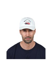 Czapka z daszkiem Nautica Artic Strapback. Kolor: biały #1