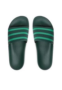 Adidas - adidas Klapki Adilette Slides FZ6455 Zielony. Kolor: zielony. Materiał: syntetyk #7