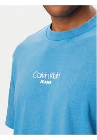 Calvin Klein Jeans T-Shirt LV04RB824G Niebieski Regular Fit. Kolor: niebieski. Materiał: bawełna #5