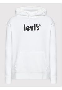 Levi's® Bluza 38479-0078 Biały Relaxed Fit. Kolor: biały. Materiał: bawełna #4