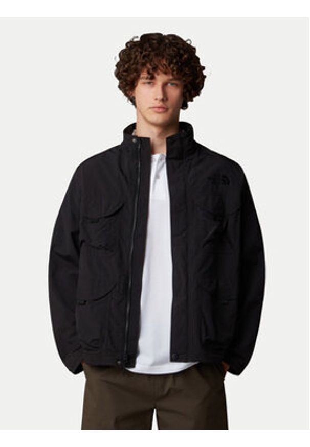 The North Face Kurtka przejściowa NF0A8BJF Czarny Regular Fit. Kolor: czarny. Materiał: syntetyk