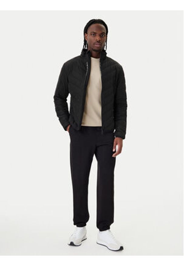 EA7 Emporio Armani Kurtka puchowa 8NPB14 PNE1Z 1200 Czarny Regular Fit. Kolor: czarny. Materiał: syntetyk