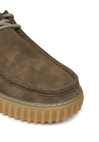 Clarks Półbuty Torhill Low 26180905 Zielony. Kolor: zielony. Materiał: skóra, zamsz #4